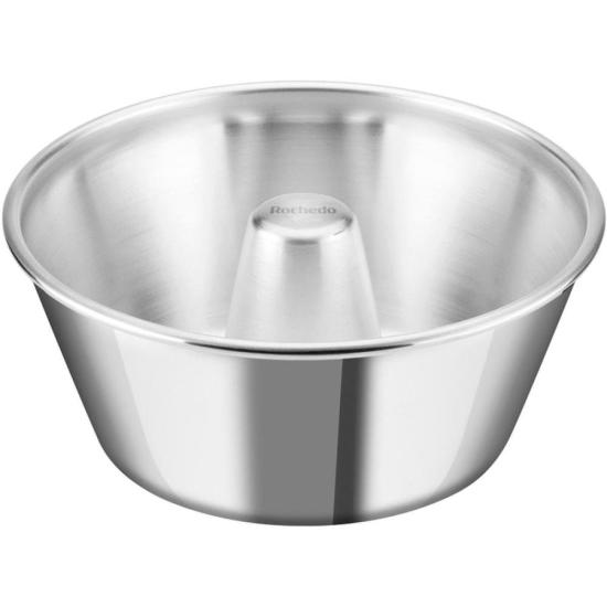 Forma de Pudim Rochedo Bolo Perfeito Polida 20cm
