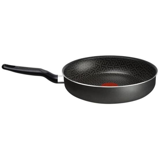 Frigideira Funda Rochedo Robusta Grafite 24cm