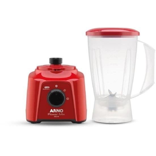 Liquidificador Arno Power Mix 550W Vermelho 220V
