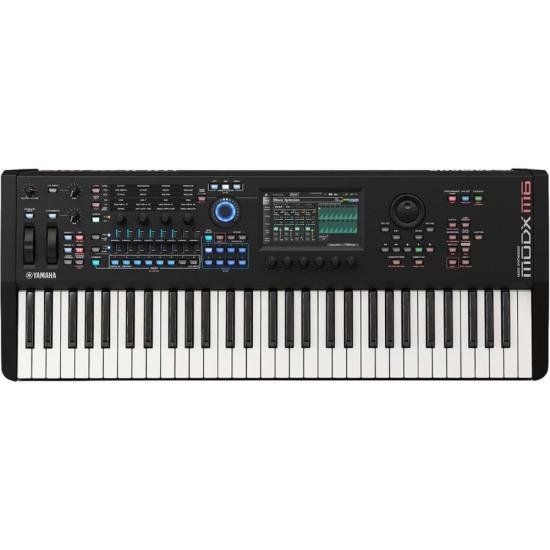 Teclado Yamaha MODX M6 Sintetizador Preto