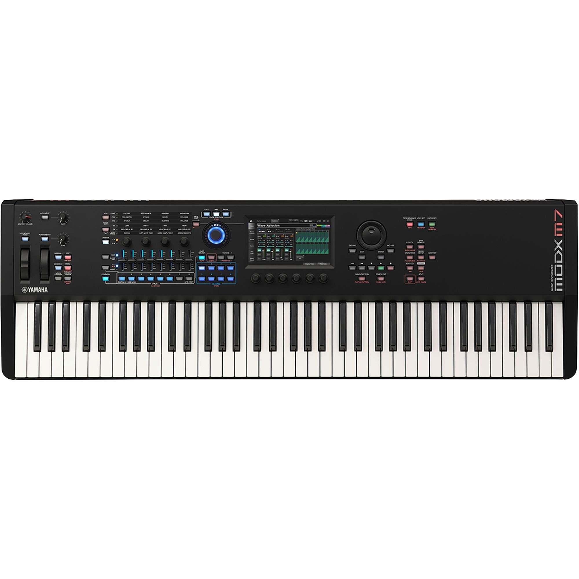 Teclado Yamaha MODX M7 Sintetizador Preto