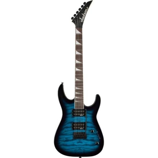 Guitarra Jackson JS20 Dinky® DKQ 2PT Transparent Blue Burst