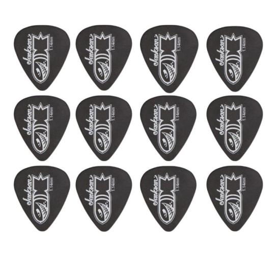 Palheta Jackson 351 Bomb Extra Heavy Black (C/12)