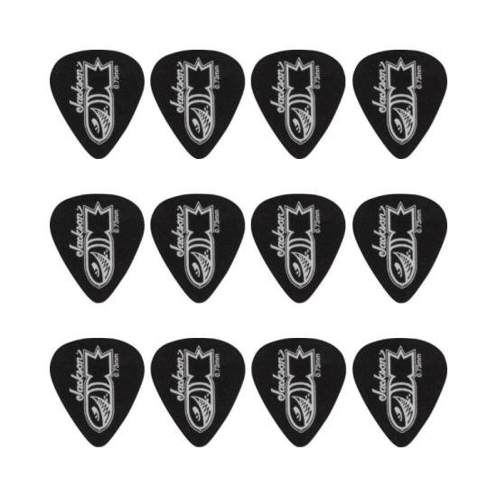 Palheta Jackson 351 Bomb Medium Black (C/12)