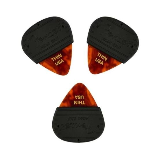 Palheta Fender 351 Mojo Grip Celluloid Thin Tortoise Shell (C/3)