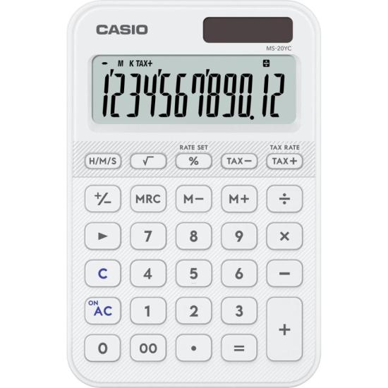 CALC DE MESA 12 DIG CASIO MS20YC BR