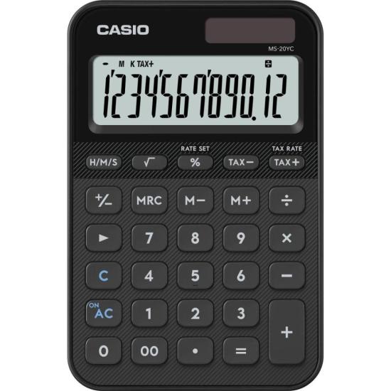 CALC DE MESA 12 DIG CASIO MS20YC PT