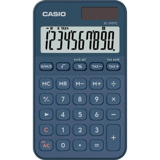 CALC DE BOLSO 10 DIG CASIO SL310YC AZ