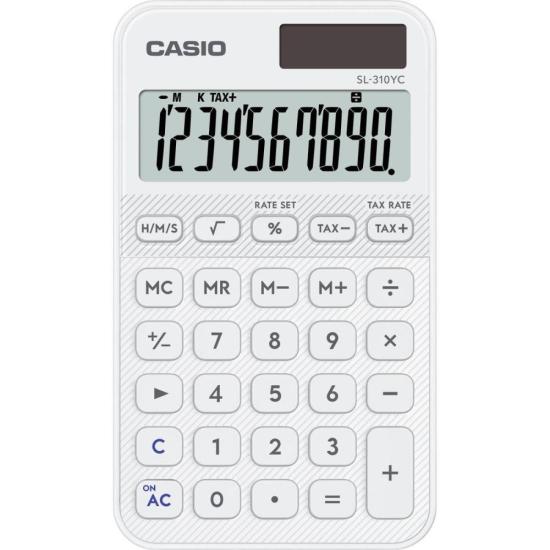 CALC DE BOLSO 10 DIG CASIO SL310YC BR
