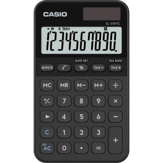 CALC DE BOLSO 10 DIG CASIO SL310YC PT