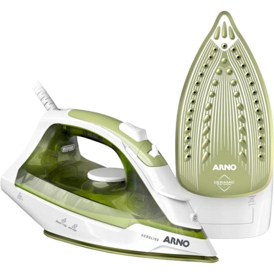 Ferro a Vapor Ecogliss com Base Cerâmica e Modo ECO FEC2 127V