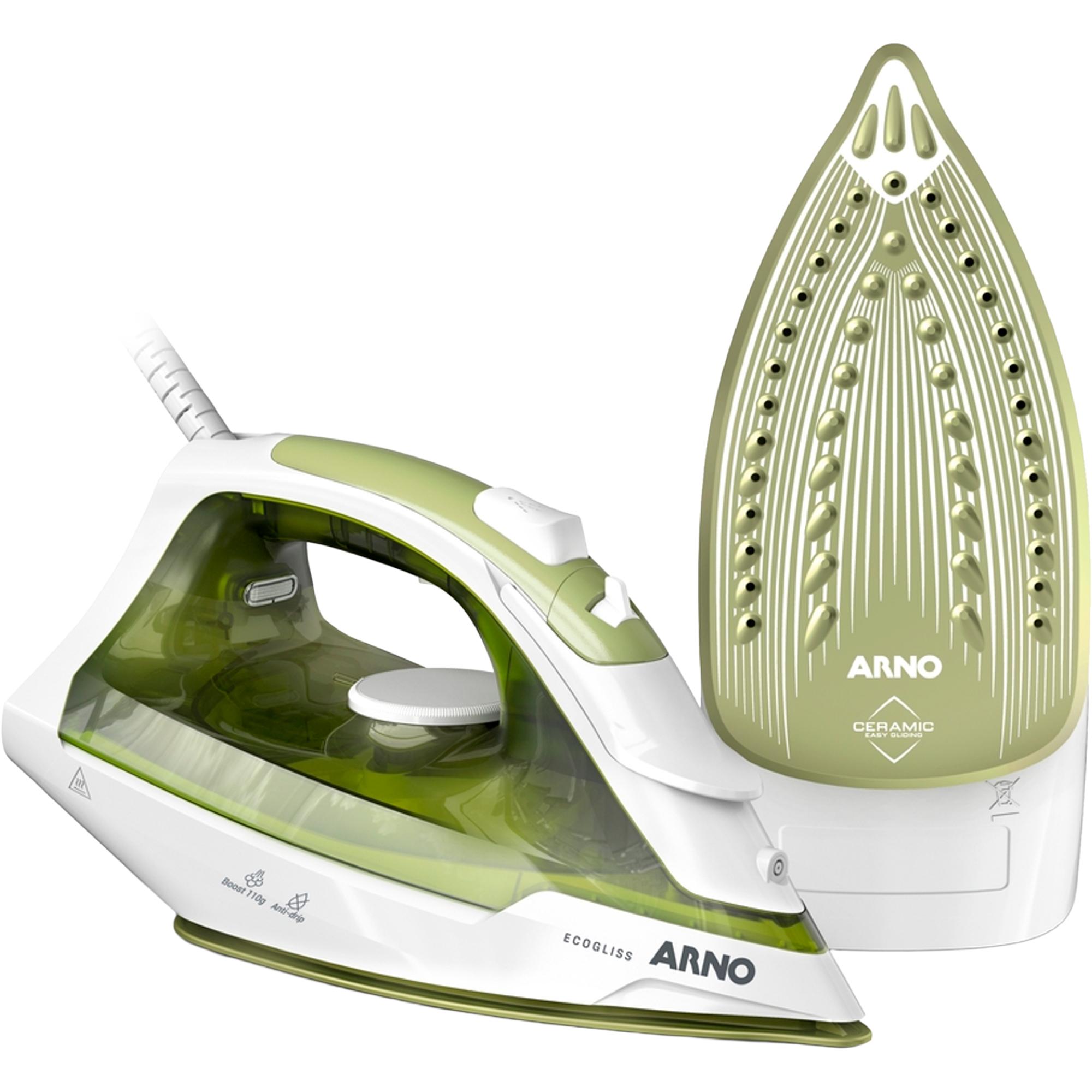 Ferro a Vapor Ecogliss com Base Cerâmica e Modo ECO FEC2 220V