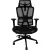 Cadeira Ergonômica Fortrek Ergo Max Full Mesh Braço 360