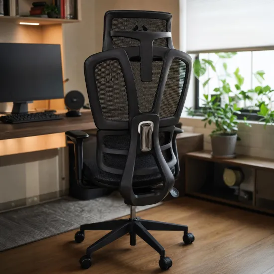 Cadeira Ergonômica Fortrek Ergo Max Full Mesh Braço 360