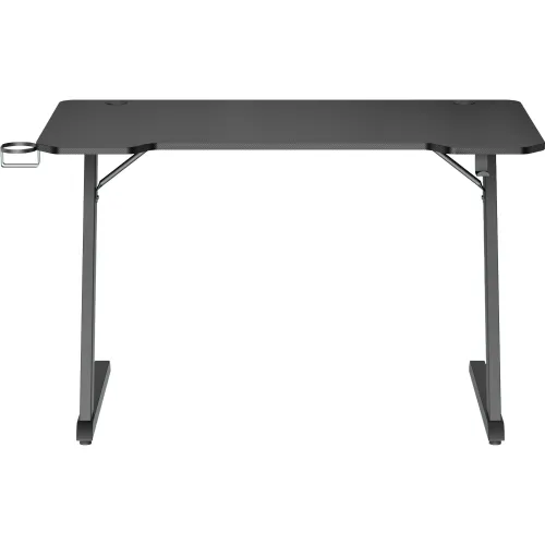 Mesa Gamer Fortrek Ascent Com Suporte Para Copos e Headset Preta