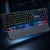 Teclado Gamer Fortrek Pulse Com Apoio de Pulso Magnético ARGB Preto