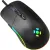 Mouse Gamer Fortrek Gunner Rainbow 3600 DPI Preto