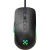 Mouse Gamer Fortrek Gunner Rainbow 3600 DPI Preto
