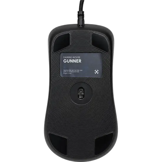 Mouse Gamer Fortrek Gunner Rainbow 3600 DPI Preto
