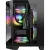 Gabinete Gamer Fortrek Prysm Angular OTX Aquário Preto