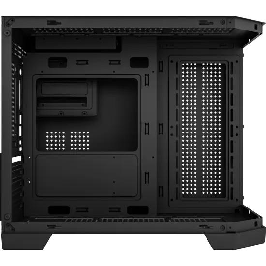 Gabinete Gamer Fortrek Prysm Angular OTX Aquário Preto