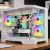 Gabinete Gamer Fortrek Prysm Angular OTX Aquário Branco
