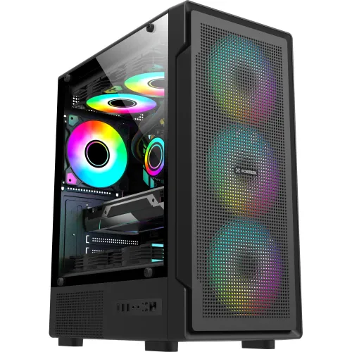 Gabinete Gamer Fortrek Brave Mid Tower Preto