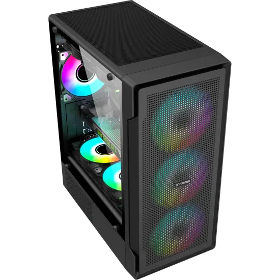 Gabinete Gamer Fortrek Brave Mid Tower Preto