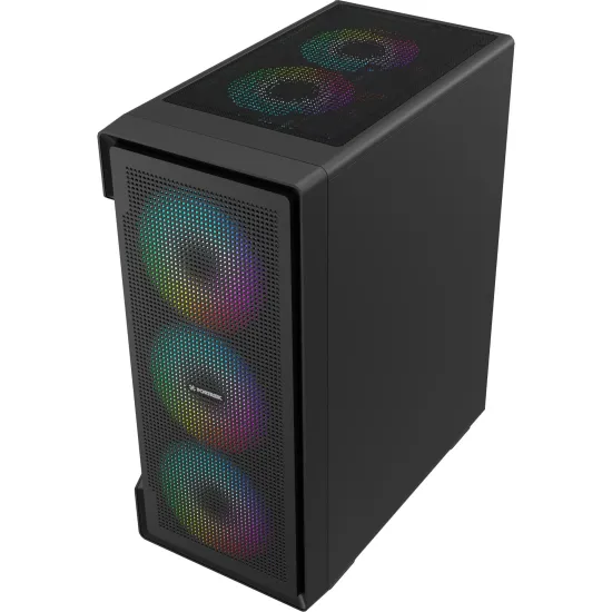 Gabinete Gamer Fortrek Brave Mid Tower Preto