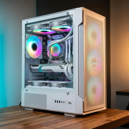 Gabinete Gamer Fortrek Brave Mid Tower Branco