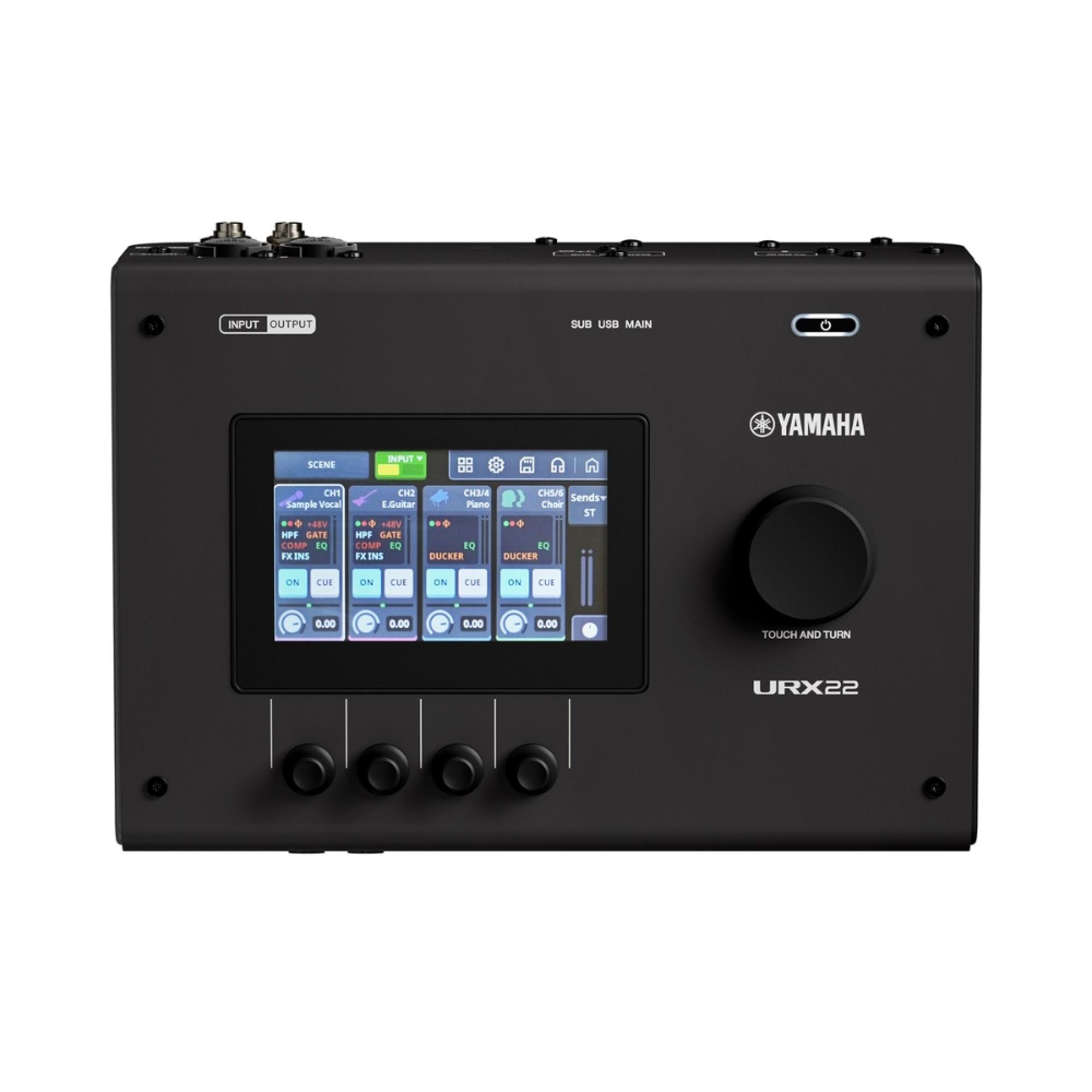 Interface de Áudio Yamaha URX22 Preta