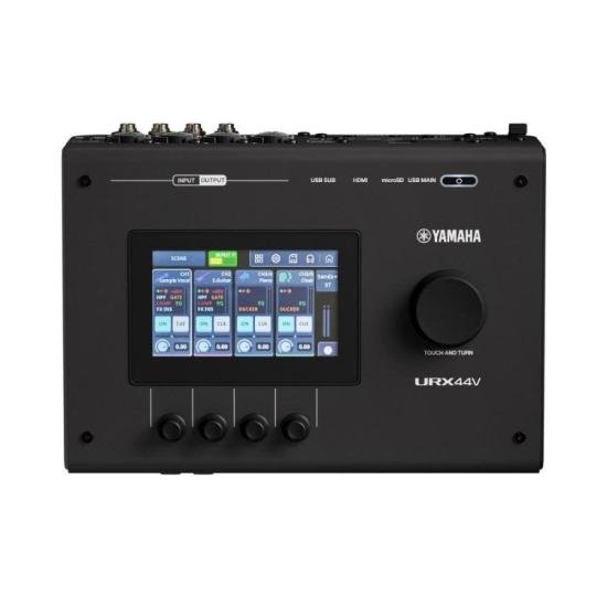 Interface de Áudio Yamaha URX44V Preta