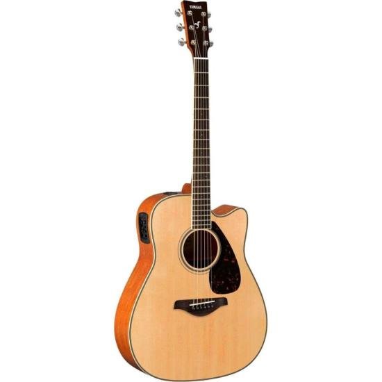Violão Yamaha FGX820C Eletroacústico Aço Natural