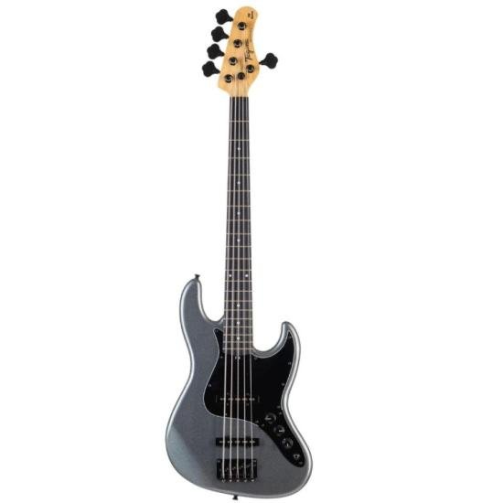 Contrabaixo Tagima TW-73 Plus 5 Cordas Jazz Bass Metallic Deep Silver 