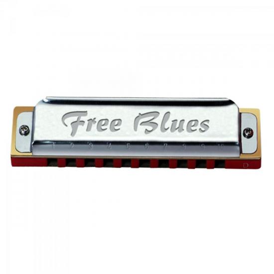 Gaita Diatônica em D 20 Vozes FREE BLUES HERING Gaita Diatônica em D 20 Vozes FREE BLUES HERING